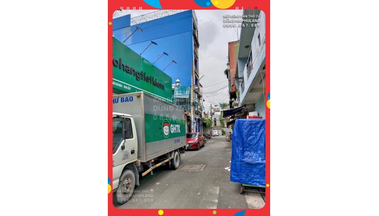 QBT. CHDV 19P gần mặt tiền Tầm Vu, TN 90-150 triệu/th. Ngang HIẾM 10.3M, 187m2, 4T.